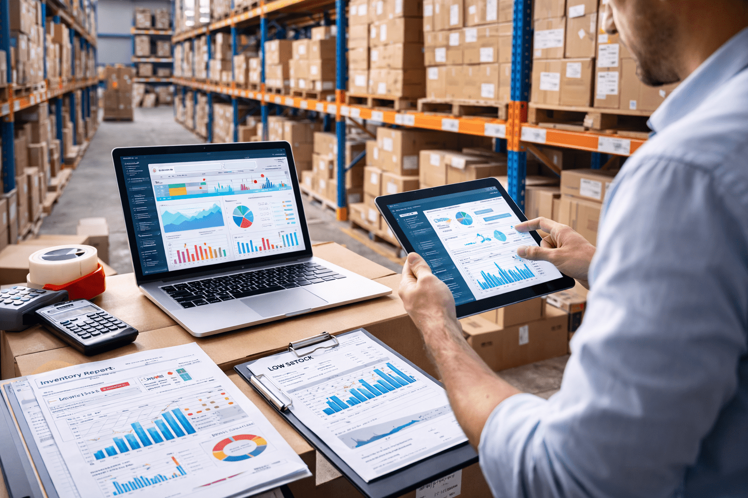 AI-Powered ERP Software Dashboard UAE